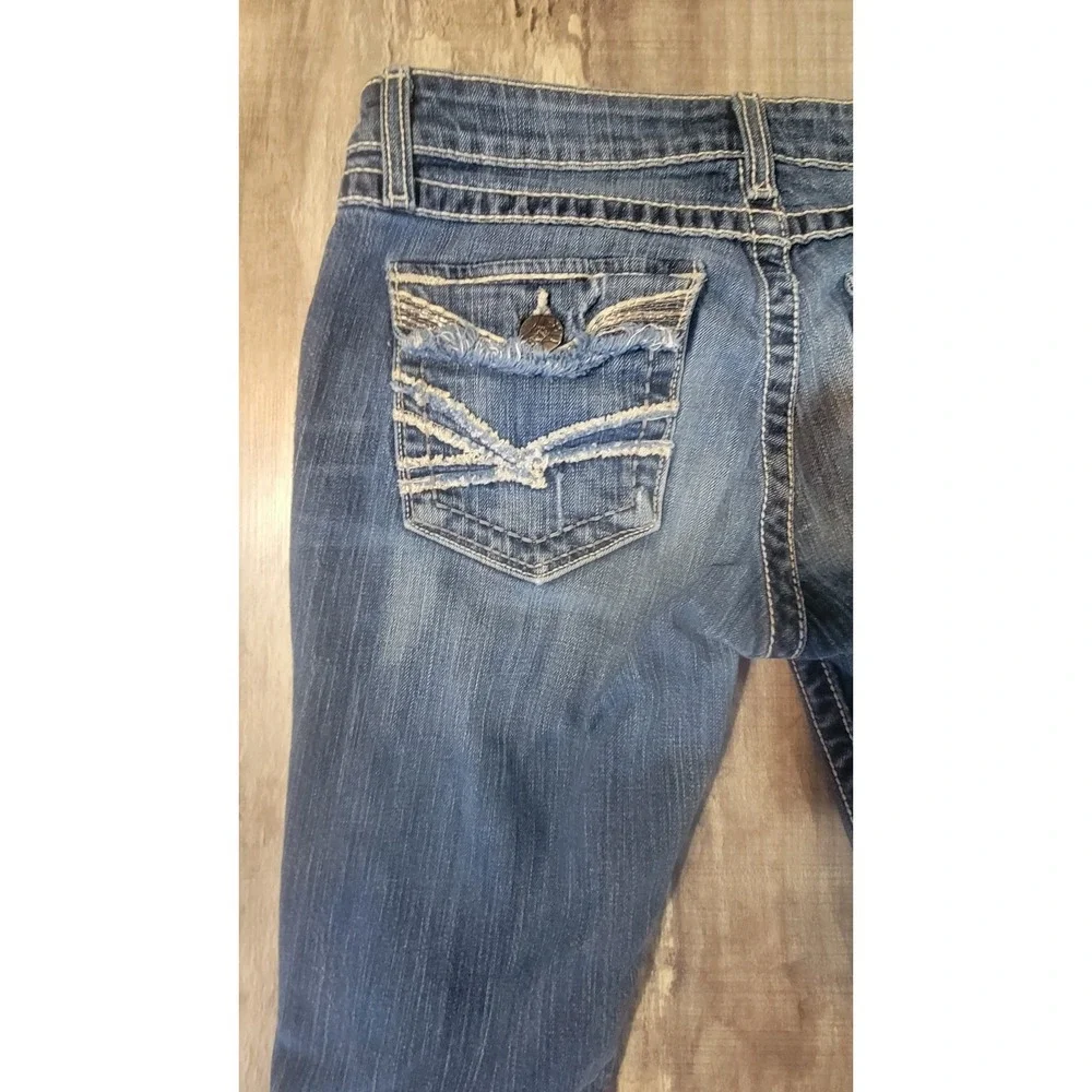 BKE Jeans Womens 29X31.5 Stella Bootcut Flap Pockets Casual Western Rodeo Y2K - Picture 14 of 15